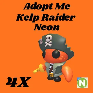 Kelp raider 4X neon - Adopt Me