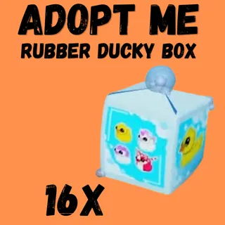 Rubber Ducky Box =   16X  - Adopt Me