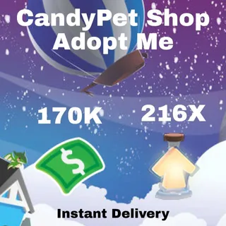 197K Bucks And 200X Potions - Adopt Me 
