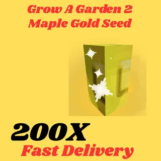 GOLD SEED 200X-GROW A GARDEN 2