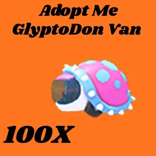 Glyptodon van 100x-Adopt me
