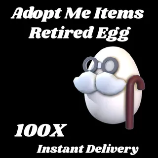 retired egg 100x-adopt me