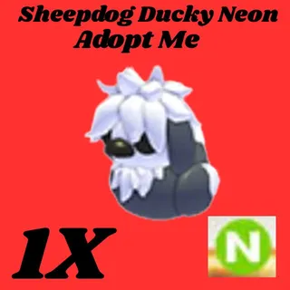  sheepdog ducky neon 1x - Adopt Me
