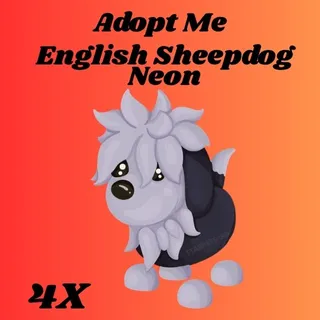 english sheepdog  4x - Adopt Me