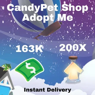163K Bucks And 200X Potions - Adopt Me 