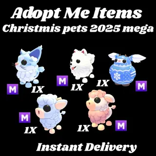 Christmis pets 2025 mega-adopt me