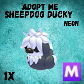 Sheepdog Ducky mega 1X - Adopt Me