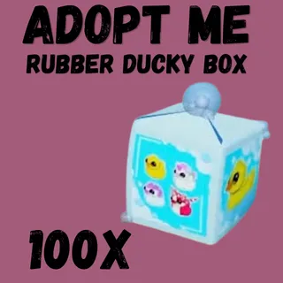 100X Rubber Ducky Box - Adopt Me