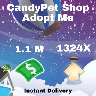 1.1Million+ Bucks And 1324X Potions - Adopt Me 