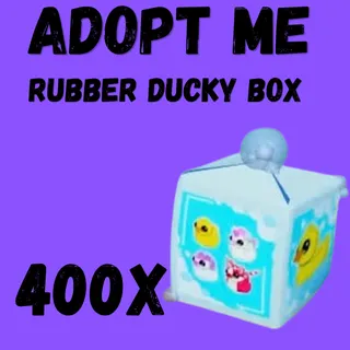 400X Rubber Ducky Box - Adopt Me