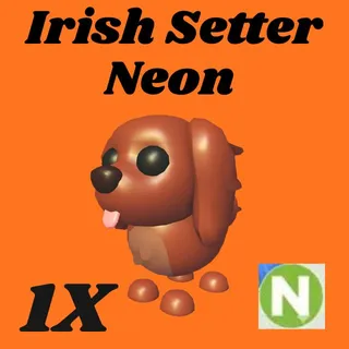irish setter 1x neon- Adopt Me