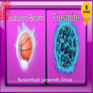 Basketball Legends Subzero Beam & Frostbite combo