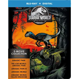 Jurassic World 5 Movie Collection HD MOVIESANYWHERE
