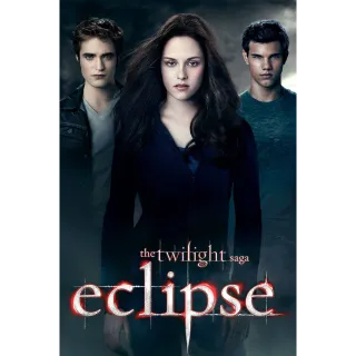 The Twilight Saga: Eclipse HD VUDU/4K ITUNES (MovieRedeem.com)  