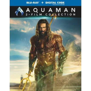 Aquaman 2 Film Collection (Aquaman + Lost Kingdom) HD MOVIESANYWHERE