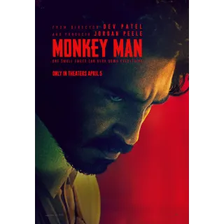 Monkey Man HD MOVIESANYWHERE