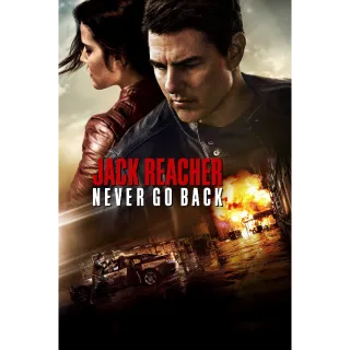 Jack Reacher: Never Go Back HD VUDU ONLY