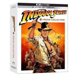 Indiana Jones 4-Movie Collection [4K UHD] ITUNES/VUDU (ParamountDigitalCopy.com)