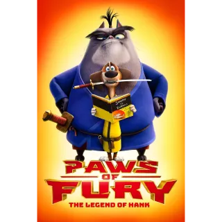 Paws of Fury: The Legend of Hank HD VUDU/ITUNES (ParamountDIgitalCopy.com)