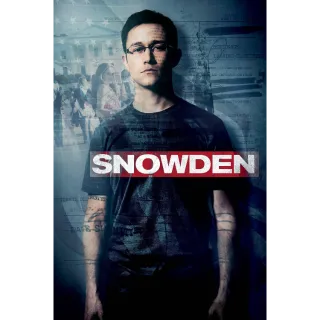 Snowden HD MOVIESANYWHERE