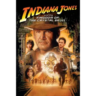 Indiana Jones and the Kingdom of the Crystal Skull [4K UHD] VUDU/ITUNES (ParamountDigitalCopy.com)