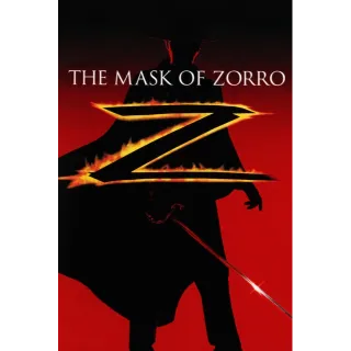 The Mask of Zorro [4K UHD] MOVIESANYWHERE