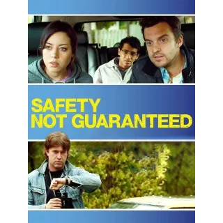 Safety Not Guaranteed HD MOVIESANYWHERE