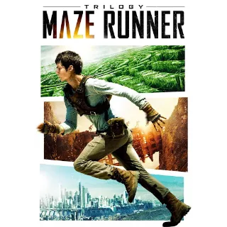 The Maze Runner Trilogy HD MOVIESANYWHERE