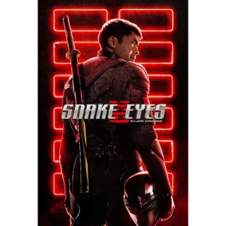 Snake Eyes: G.I. Joe Origins [4K UHD] VUDU/ITUNES (ParamountDIgitalCopy.com) 