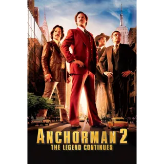 Anchorman 2: The Legend Continues HD VUDU ONLY