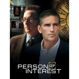 Person of Interest [COMPLETE SERIES] HD VUDU ONLY