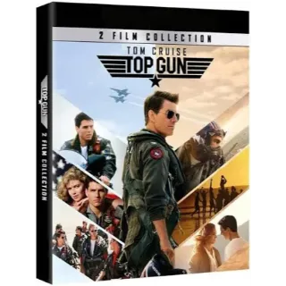 Top Gun + Top Gun: Maverick  [4K UHD] VUDU/ITUNES (ParamountDigitalCopy.com)