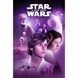 Star Wars Episode IV: A New Hope [4K UHD] MOVIESANYWHERE