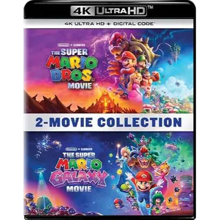 The Super Mario 2-Film Collection [4K UHD] MOVIESANYWHERE