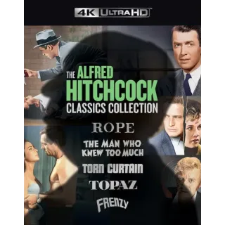 Alfred Hitchcock Collection Volume 3 [4K UHD] MOVIESANYWHERE