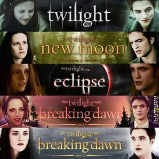 The Twilight Saga 5-Movie Bundle HD FaH ONLY (MovieRedeem.com)