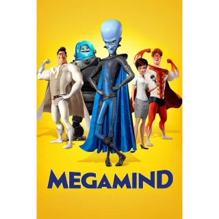 Megamind HD MOVIESANYWHERE