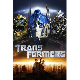 Transformers [4K UHD] VUDU/ITUNES (ParamountDigitalCopy.com)
