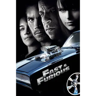 Fast & Furious (4) HD MOVIESANYWHERE