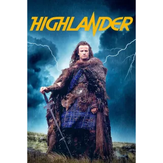 Highlander [4K UHD] VUDU ONLY (MovieRedeem.com)