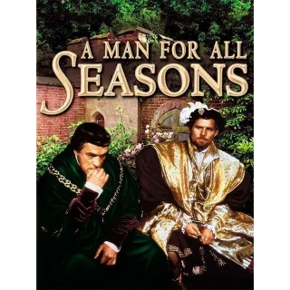 A Man For All Season [4K UHD] MOVIESANYWHERE