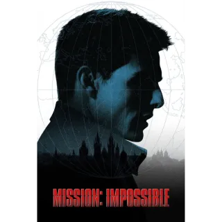 Mission: Impossible HD VUDU/4K ITUNES (ParamountDigitalCopy.com)