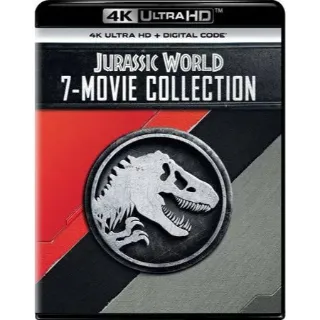 Jurassic World 7-Movie Collection [4K UHD] MOVIESANYWHERE