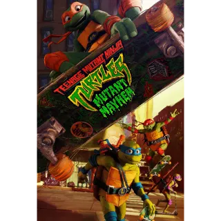 Teenage Mutant Ninja Turtles: Mutant Mayhem HD VUDU/4K ITUNES (ParamountDigitalCopy.com)