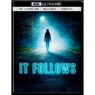 It Follows [4K UHD] FANDANGO ONLY (MovieRedeem.com)