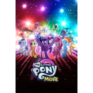 My Little Pony: The Movie HD VUDU/ITUNES (MovieRedeem.com)  