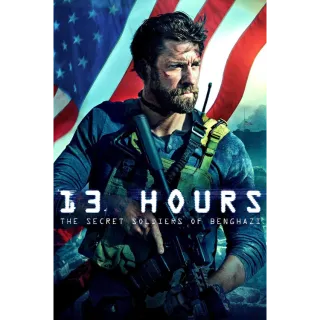 13 Hours: The Secret Soldiers of Benghazi HD VUDU ONLY