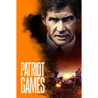 Patriot Games [4K UHD] VUDU/ITUNES (ParamountDigitalCopy.com)