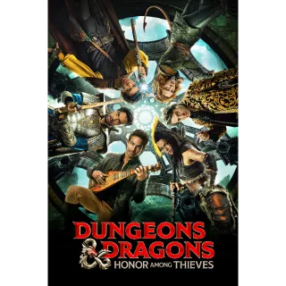 Dungeons & Dragons: Honor Among Thieves HD VUDU/4K ITUNES (ParamountDigitalCopy.com)  