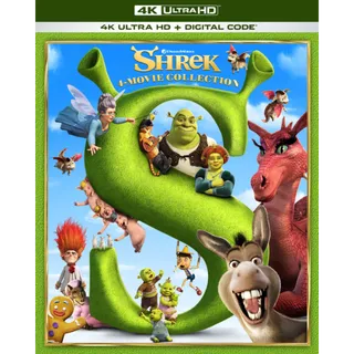 Shrek 4-Movie Collection [4K UHD] MOVIESANYWHERE